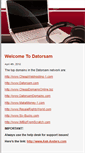 Mobile Screenshot of datorsam.biz